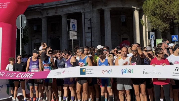 La partenza della Race for the Cure